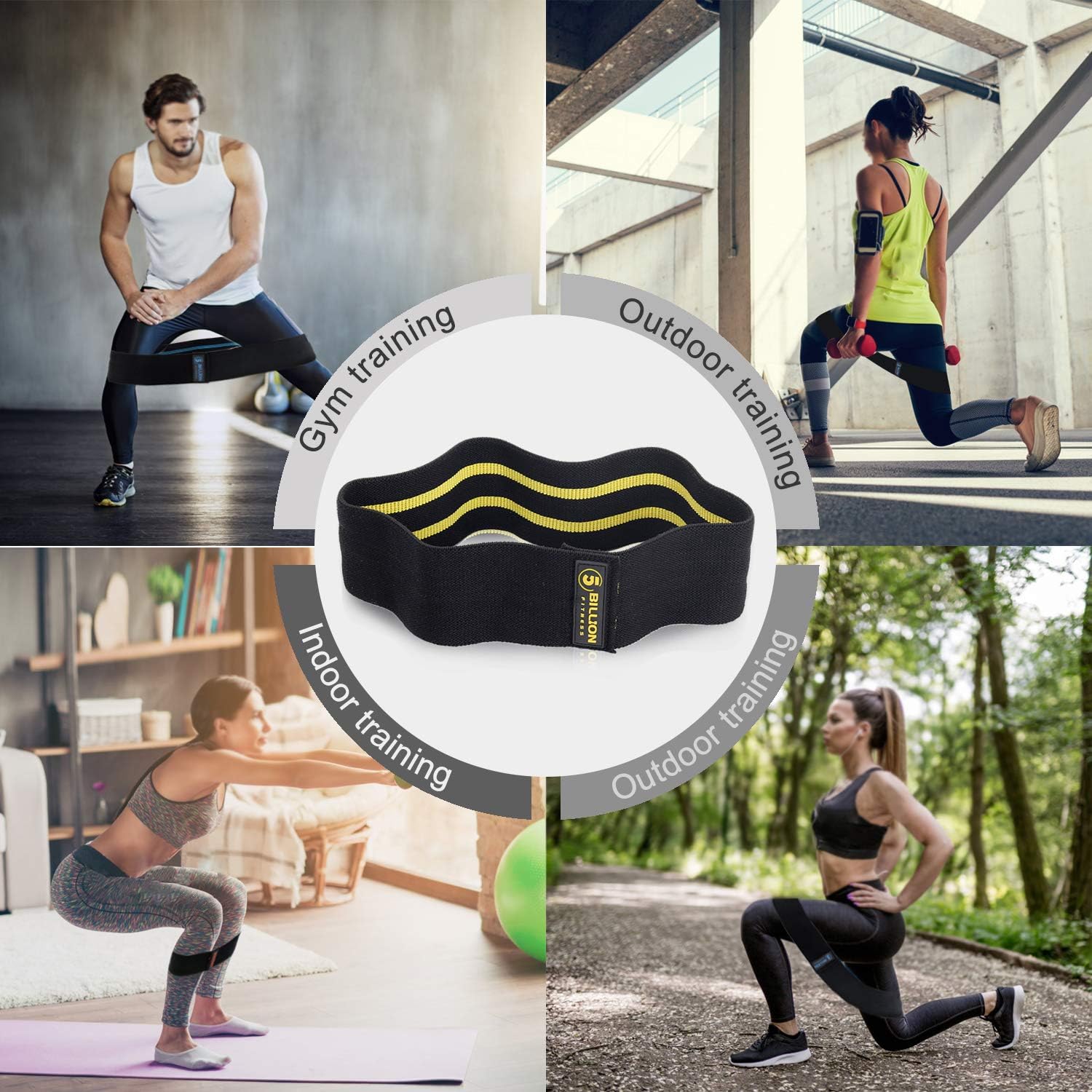 5BILLION FITNESS - Cintas de Resistencia Unisex Youth Sport006 ...