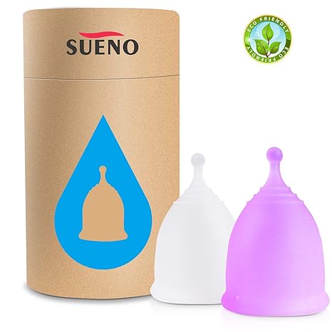 Buy Sueno Reusable Menstrual Cups 2 Pack Most Comfortable
