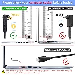 Laptop Ac Adapter Charger Power Supply for Acer