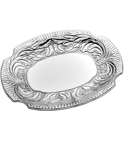 Plat Ovale Divisé Wilton Armetale - River Rock - Neuf