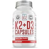 Dr. Boz - K2+D3 Capsules, 66 Servings - Vitamin D3