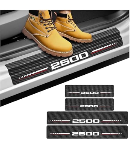 8pcs Carbon Fiber Leather Door Scuff Plate Door Si... – Vicedeal - View #6