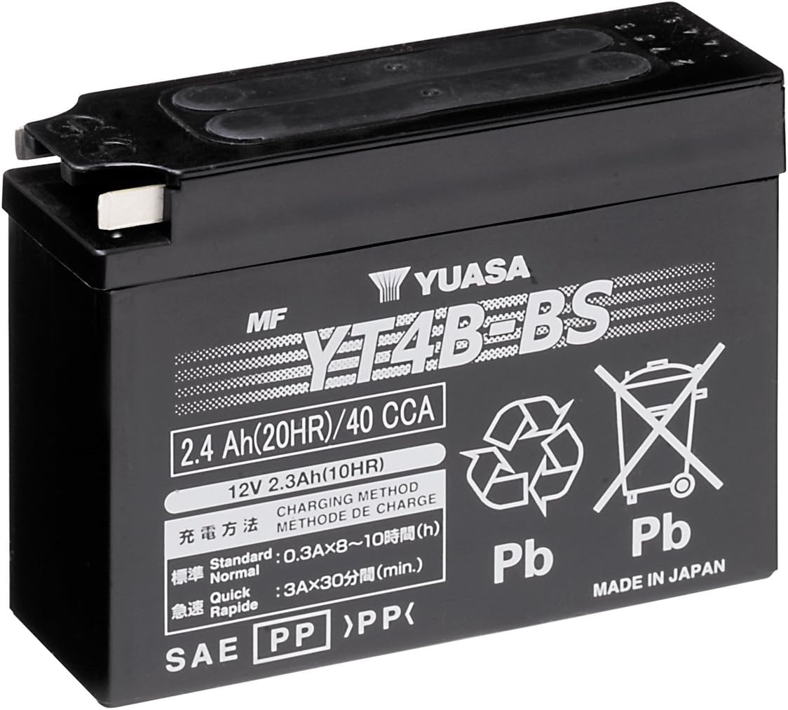 Yuasa YT4B-BS(WC) Maintenance Free Battery