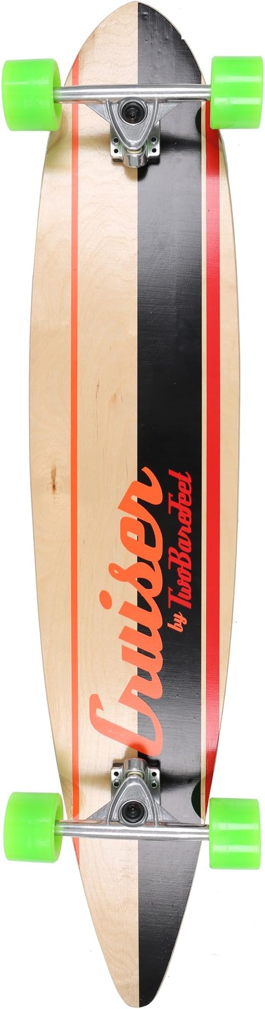 TBF PINTAIL longboard Skateboard - 824-46" x 9" Cruiser by two bare feet
