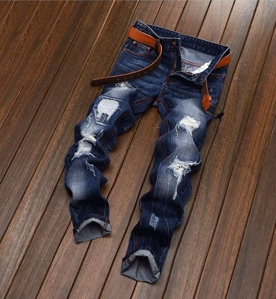Homme Ftimild Pantalon Skinny En Jean Extensible Pour Homme Vetements Jeans