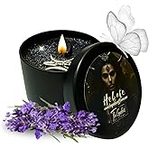 Hekate Spell Candle | Spiritual Offering Scented Candle for Protection | Soy Candle Non Toxic | Aromatherapy Candle | Hoodoo Pagan Wicca | Witchcraft Gift | Gothic Decor (Small 4oz)