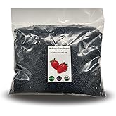 Black Beluga Lentils 5 Pounds Whole USDA Certified Organic, Non-GMO Bulk, Product of USA, Mulberry Lane Farms