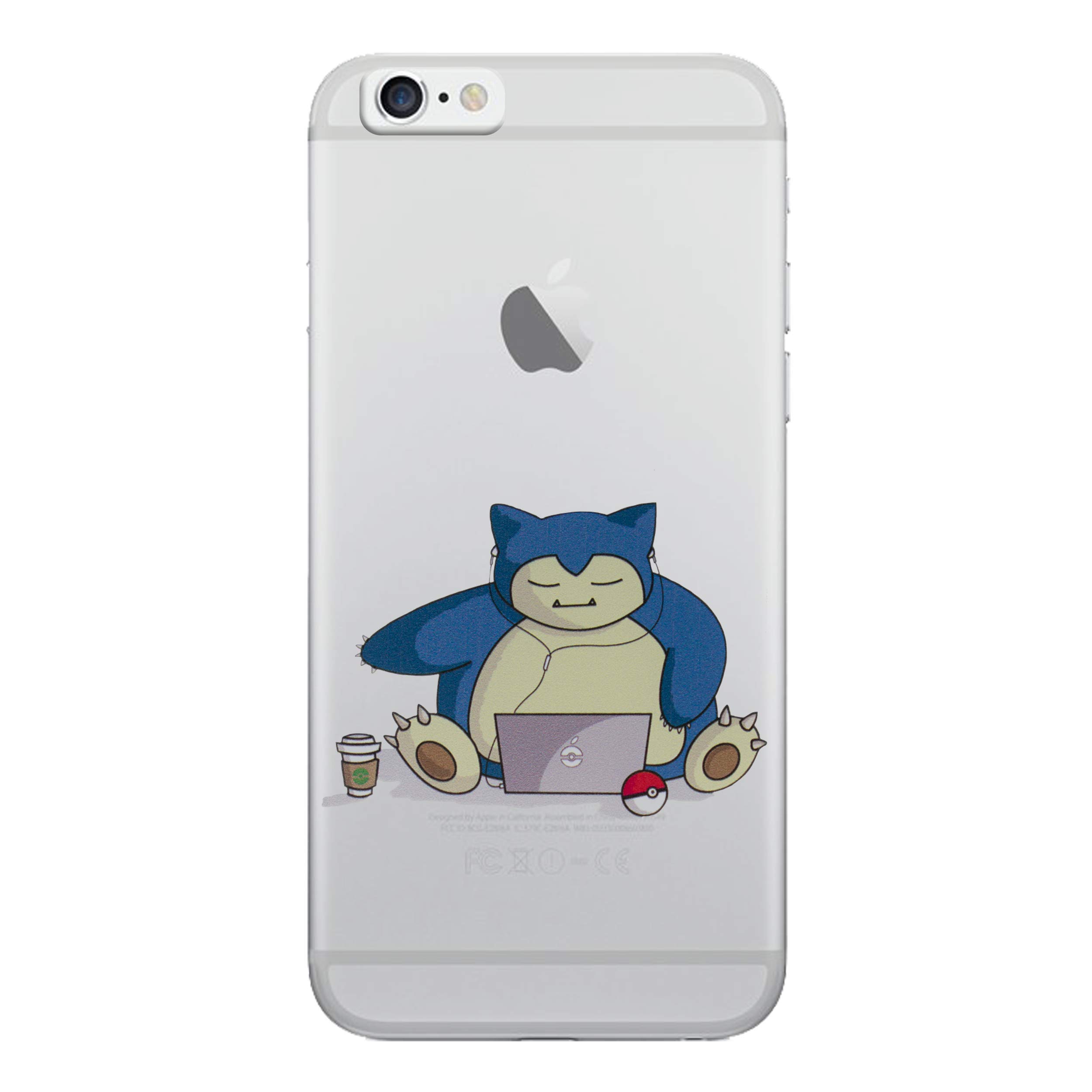 Iphone 5 5s Pokemon Silicone Case Snorlax Laptop Gel Cover | Desertcart  Seychelles, image size:2500x2500