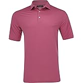 Greg Norman Gn Collection Men's Freedom Micro Pique Golf Polo Purple Xl
