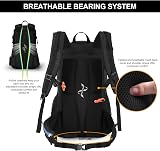 MOUNTAINTOP 40L Hiking Backpack Water Resistant Trekking Rucksack 55x33x20cm view 3