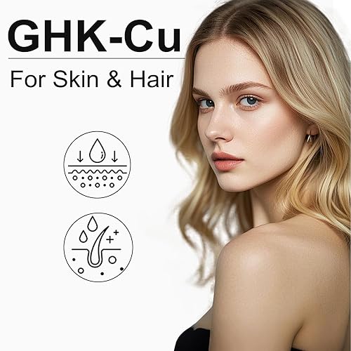 QUBIT GHK-Cu Copper Peptide Supplement for Skin & Hair, Easy to Absorb,  Precisely Dosed – 90 Vegan Capsules in Kenya
