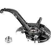 Front Steering Knuckle & Wheel Bearing Hub Assembly Compatible with Honda Accord 2008-2012 Acura TSX 2009-2014, Right Passenger Side Replaces # 698-446 698446 LK052