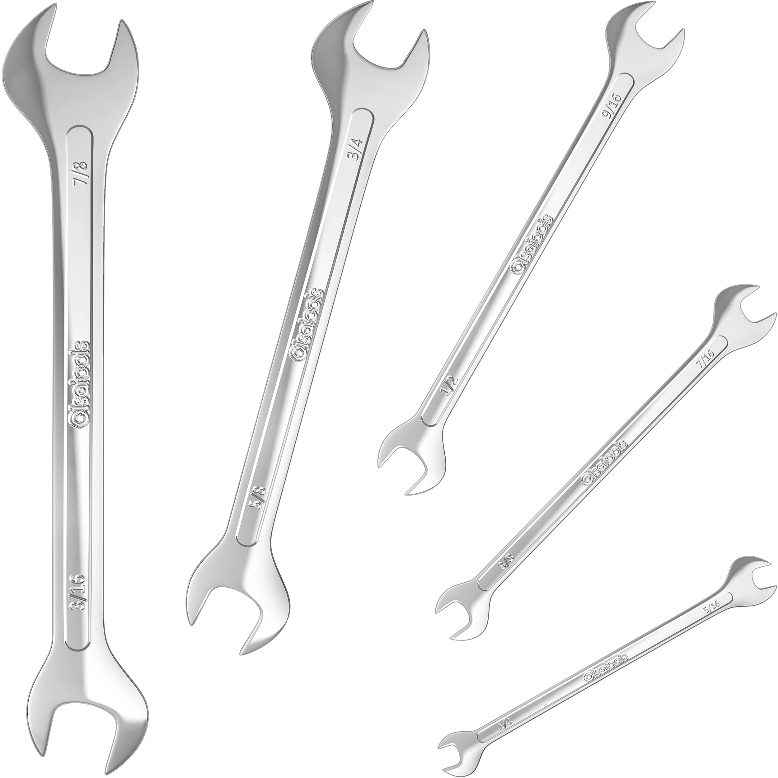 Buy Olsa Tools 5pc SAE Slim Profile Wrench Set SAE Thin Wrench Set
