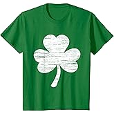 Shamrock Toddler Girl St Patricks Day Irish Baby Boy Vintage T-Shirt