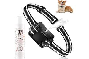 ZYLFEXO Citronella Bark Collar, Citronella Spray Dog Collar for Dogs Level 2 Sensitivity Adjustable Spray Collar, Safer Spray Training Dog Collar Suitable for All Types of Dogs [1*Spray Refill]