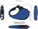 TUG 360° Tangle-Free Retractable Dog Lead 5 m Small Blue up to 15 kg view 2