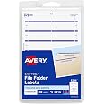 Amazon.com : Avery File Folder Labels on 4" x 6" Sheets, Easy Peel ...