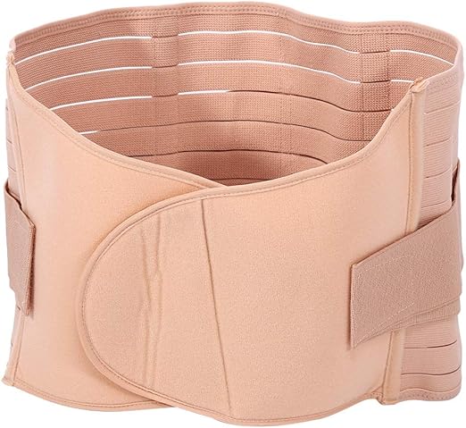 Amazon.co.jp： xuuyuu 腹部バインダー ガードルベルト 産後ベリーウエスト 通気性 調整可能 妊娠 腹部ベルト 子宮脱の防止