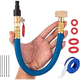 Flush Hose Fitting Kit for Yamaha,PWC WaveRunner/Sport Jet Boat Flush Fitting Blue Kit Compatiable For Yamaha,LX VX VXR FXHO VX110 VX Deluxe FX Cruiser Jet Ski GP1800 GP1300 AR190