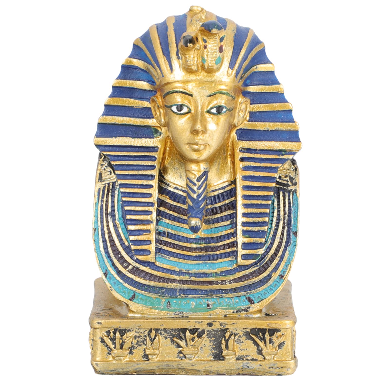Cabilock Sand Table Ornaments Egyptian Tutankhamen Figurine Resin Craft Ancient Egyptian Statue