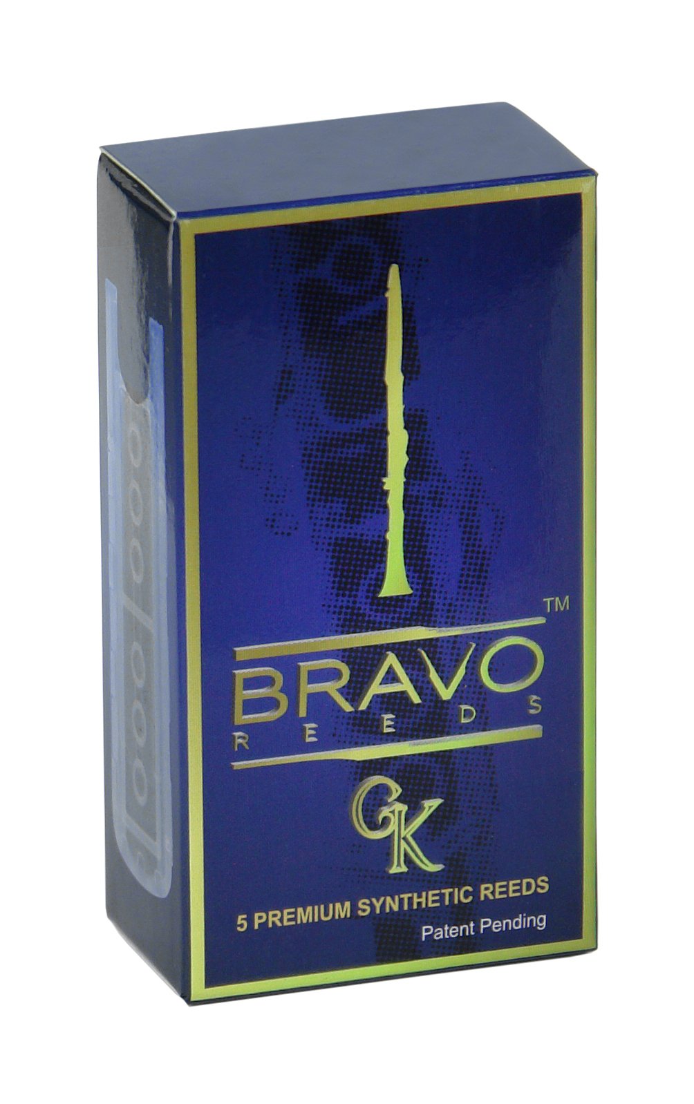 Bravo Reeds BR-C15 B-Flat Clarinet Synthetic Reed (Pack of 5)