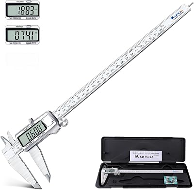 Kynup 300mm Digital Vernier Calipers Stainless Steel with LCD 0-12"