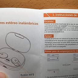 Auriculares Bluetooth 5.0 de Hasta 50 Horas de Reproducción ...