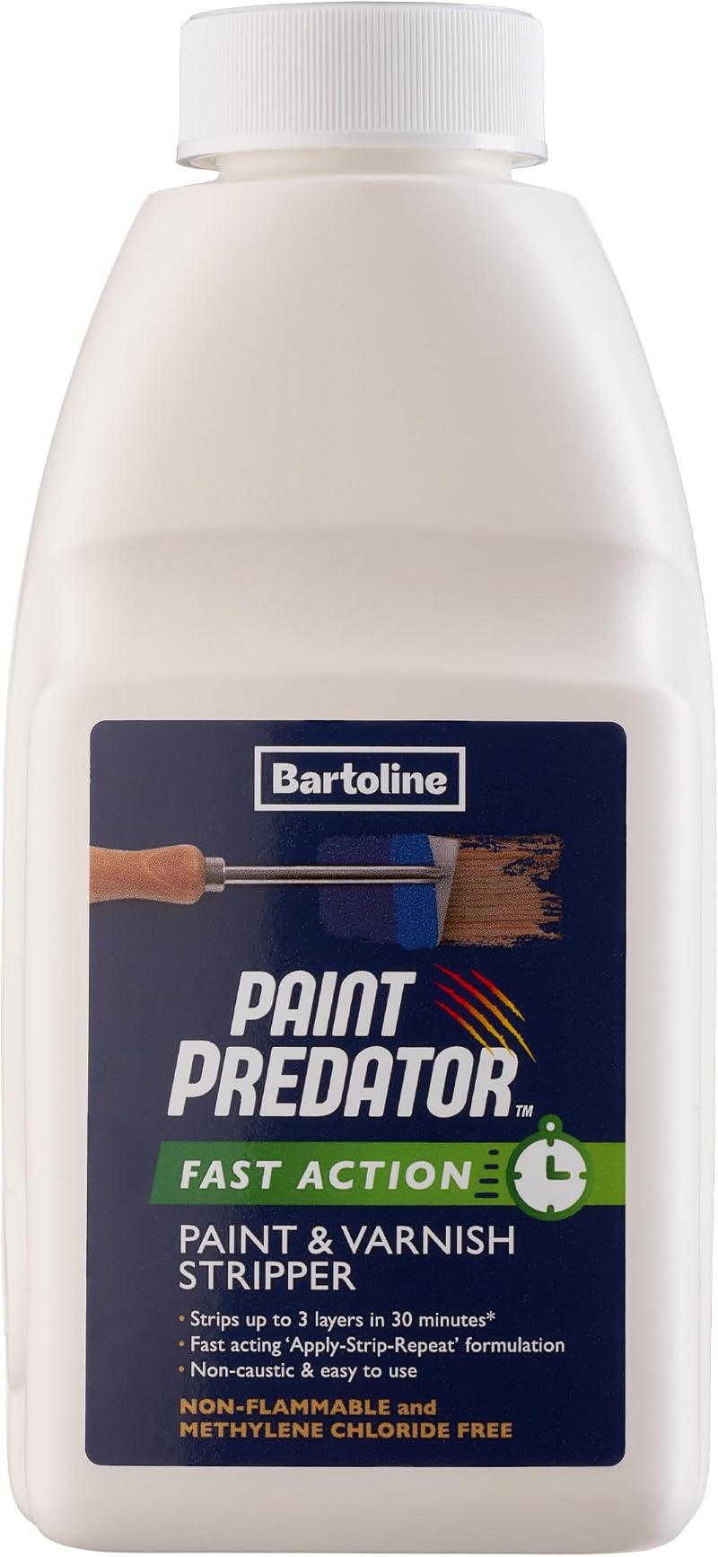 Bartoline Paint Predator Fast Action Paint & Varnish Stripper 500 ml
