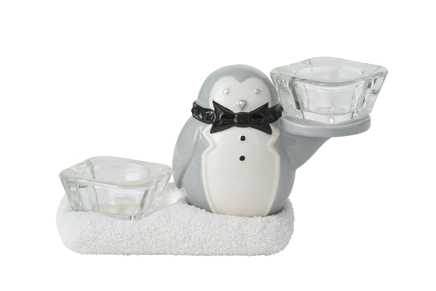 Yankee Candle 1521476 JF/PP Multi TLH Ceramic Penguin Tealight Holder