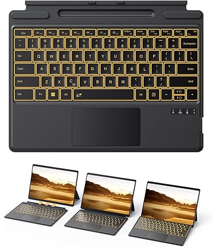 Amazon.com: Microsoft Surface Pro Keyboard for Surface Pro 9 and 8