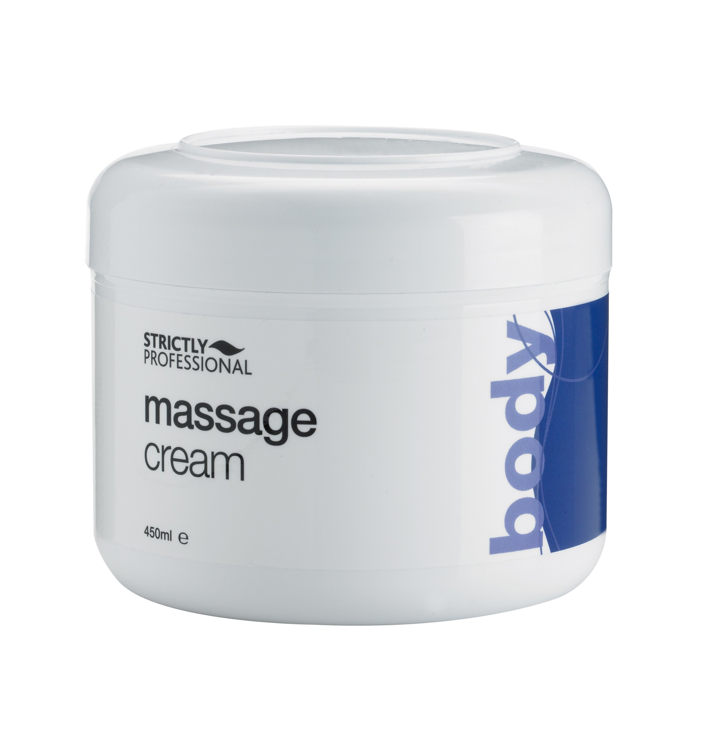 Strictly Professional Massage Cream 450ml – Deep Nourishing Body & Facial Massage Cream – Hydrating & Skin Softening Formula for Professional Salon & Home Use