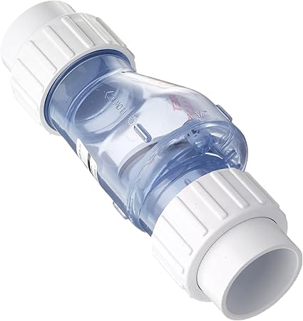 Zoeller 30 0041 50 Psi Pvc 2 Port Check Valve 1 1 2 Sump Pump Accessories Amazon Com