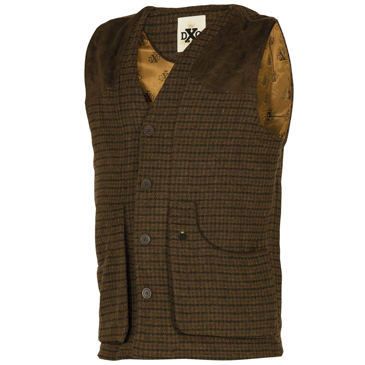 Deerhunter Men Dxo Waistcoat - Chestnut, Size: 48