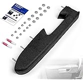 22818465 Front Driver Side Door Armrest Repair Fit for Chevrolet/GMC, Black | for Chevy Silverado, GMC Sierra 2010-2014, Only Fits Door Panel w/Release Handle Below Armrest - Left Side, Black