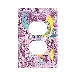 Tewujay Decorative Outlet Cover 1 Gang Catoon