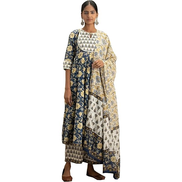 Phagun Women's Rayon Straight Kurti - 48 Inch Long, Mandarin Collar, Open Front Indian Tunic - View #4