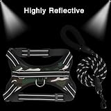 FYY No Pull Dog Harness Reflective Breathable Adjustable Vest with Lead view 5