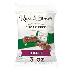 Russell Stover Sugar Free Toffee Squares with