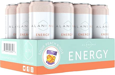 Amazon.com: Alani Nu Energy - Sour Peach Rings: Health & Personal Care