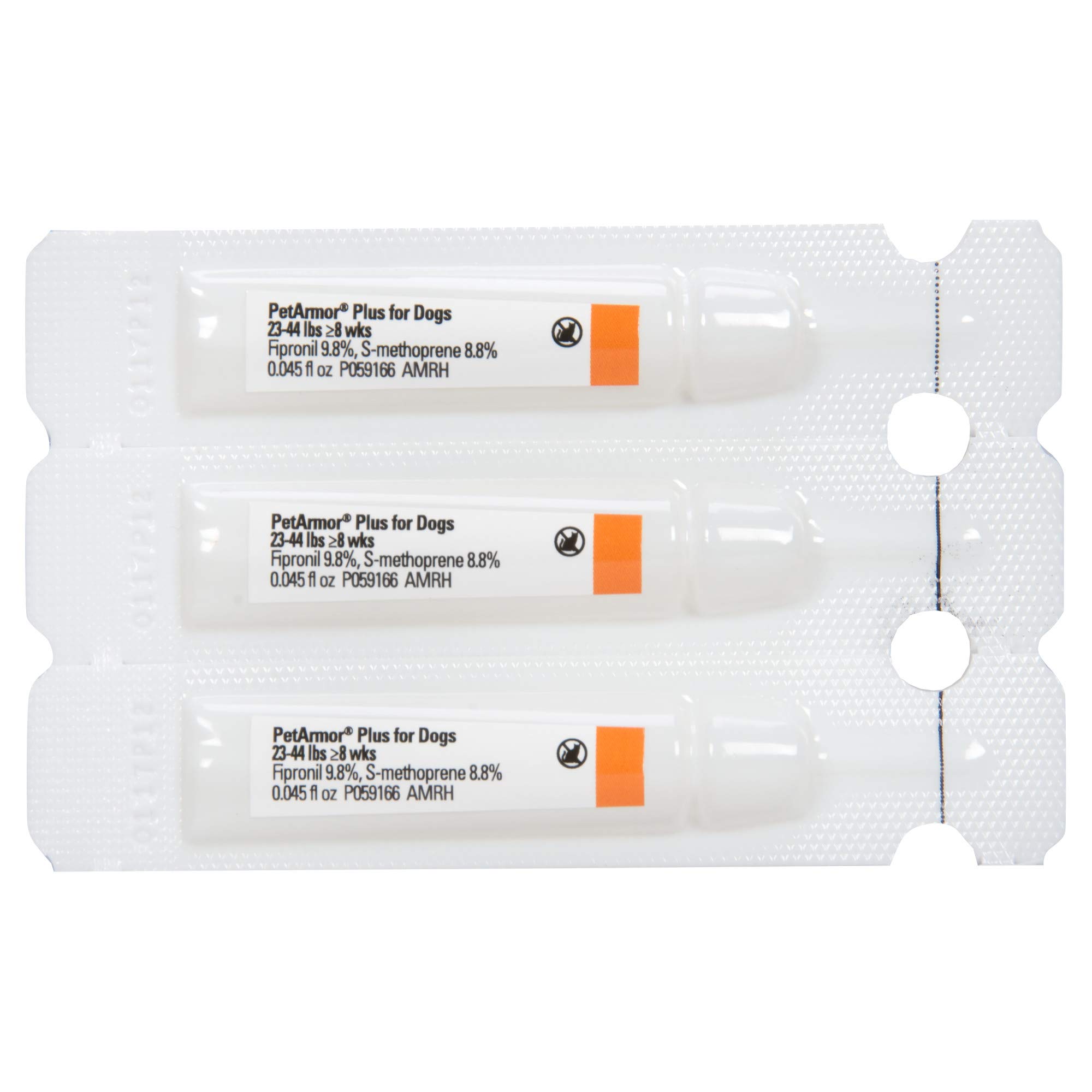 PETARMOR Plus for Dogs Flea and Tick Prevention for Dogs, Long-Lasting & Fast-Acting Topical Dog Flea Treatment, 6 Count