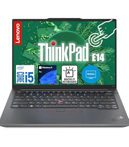 Amazon.com: Lenovo ThinkPad E14 Business Touchscreen Laptop