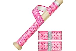 Eyourlife 2-Pack Baseball Bat Grip Bat Wraps for Baseball Lifestyle Softball Cricket Gifts Tapes Pro Feel 1.1m x3cm 1.5mm Non-Slip Elite Batting Grip Tape for Bats Players & Coaches & Enthusiasts