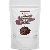mGanna Alkanet Alkanna Tinctoria Root Powder 100% Natural Food &amp; Cosmetic Grade 227 GMS / 0.5 LBS