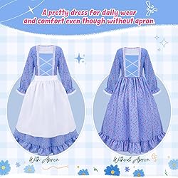 Meland Pioneer Dress for Girls - Colonial Floral