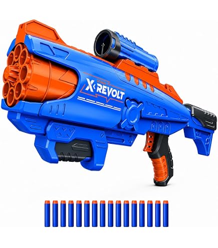 Amazon.com: LUXURIATE X-Shot Excel Double Reflex 6 Foam Dart
