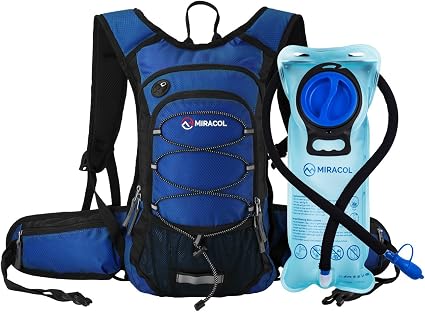 Sports Vacances Camel Pack Thermique Isole Hydratation Sac A Dos 2 L Eau Vessie Camping Randonnee