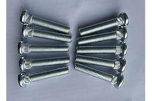 WANTONE RACING 10PCS 5/8" Longer Than Stock Wheel Stud Lug Bolts 7/16-20 Thread OEM Quality Extended Extra Length Replacement for Chevrolet, Dodge, Pontiac, Oldsmobile, Buick car
