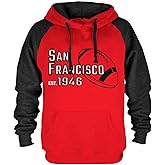 RZUO Men Women Unisex City Classic Football Embroidery Sweatshirt Apparel Pullover Hoodie