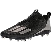Adidas Men's Adizero Spark Football Shoe, Black/Night Metallic/Black, 12