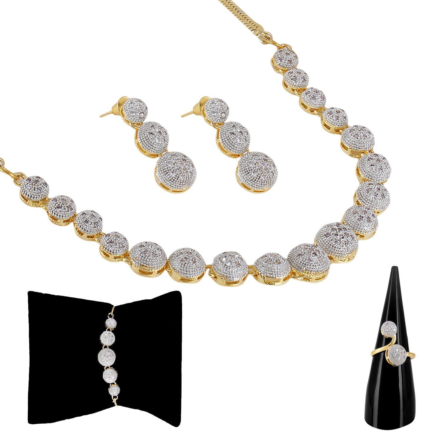 Loot Fast American Diamond Jewellerry at 359 MRP 3999